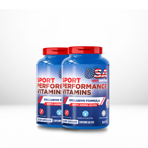 Multivitamínico + BCAA no mesmo produto (Kit 2 un) - 120 Capsúlas - USA SPORT NUTRITION